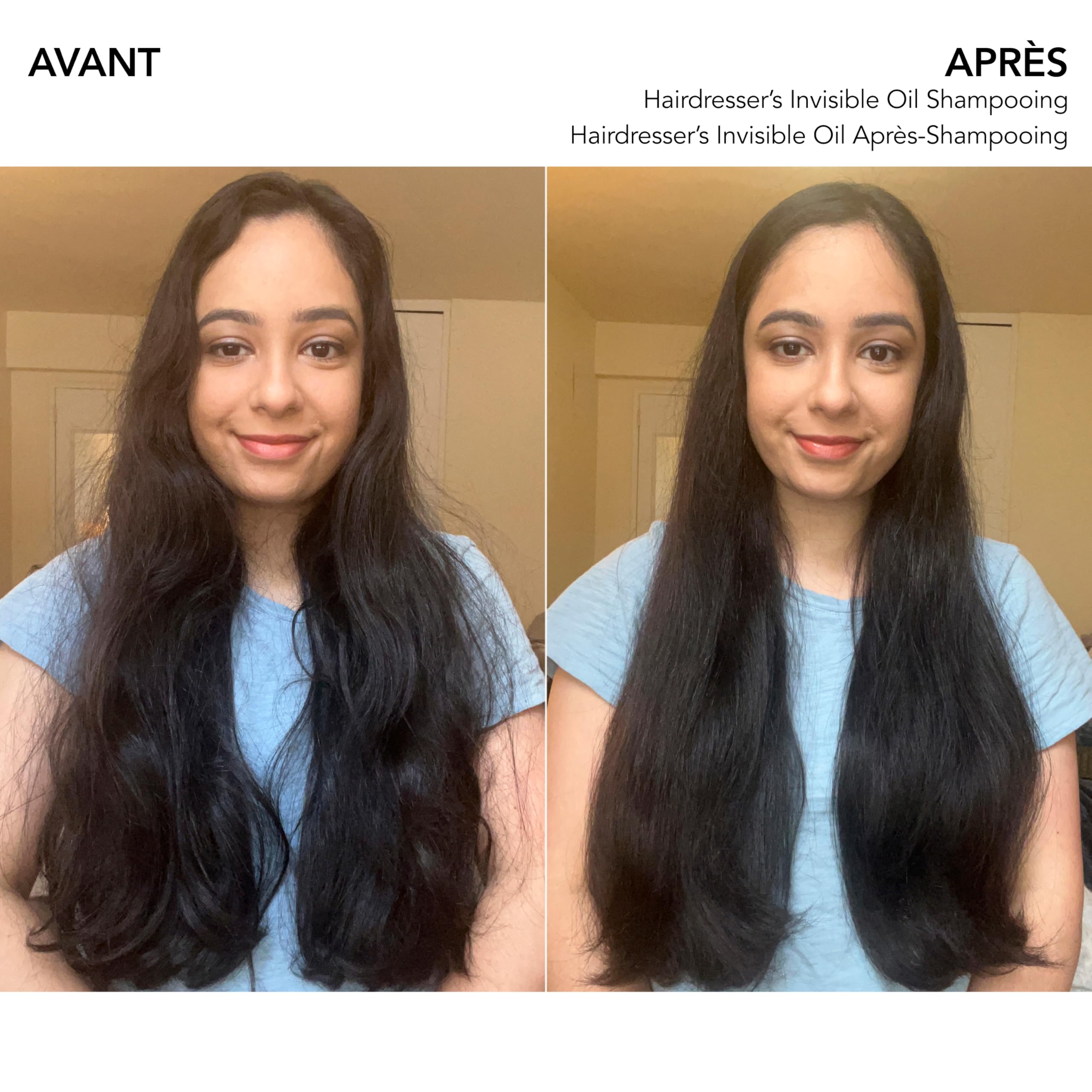 Bumble and Bumble Hairdresser's Invisible Oil Routine: Shampooing hydratant (250ml) + Après-Shampooing Hydratant (200ml) - Anti-Frisottis, Brillance, Protège La Couleur - Bouclés, ondulés, raides
