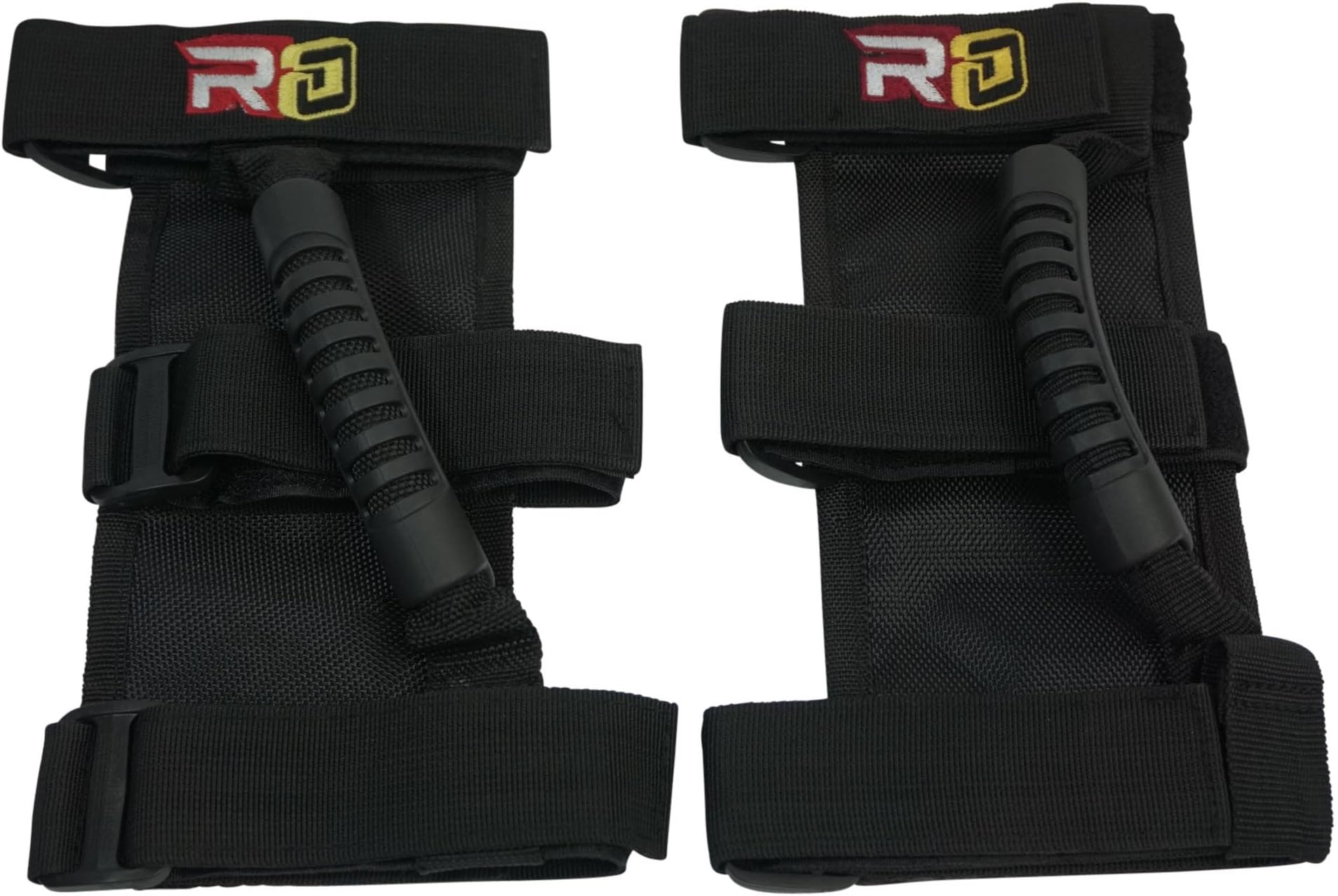 RO-JP-HH Black Hand Holds for Jeep (Grabar UTV and Roll Bars fits 2" to 4" Bars)