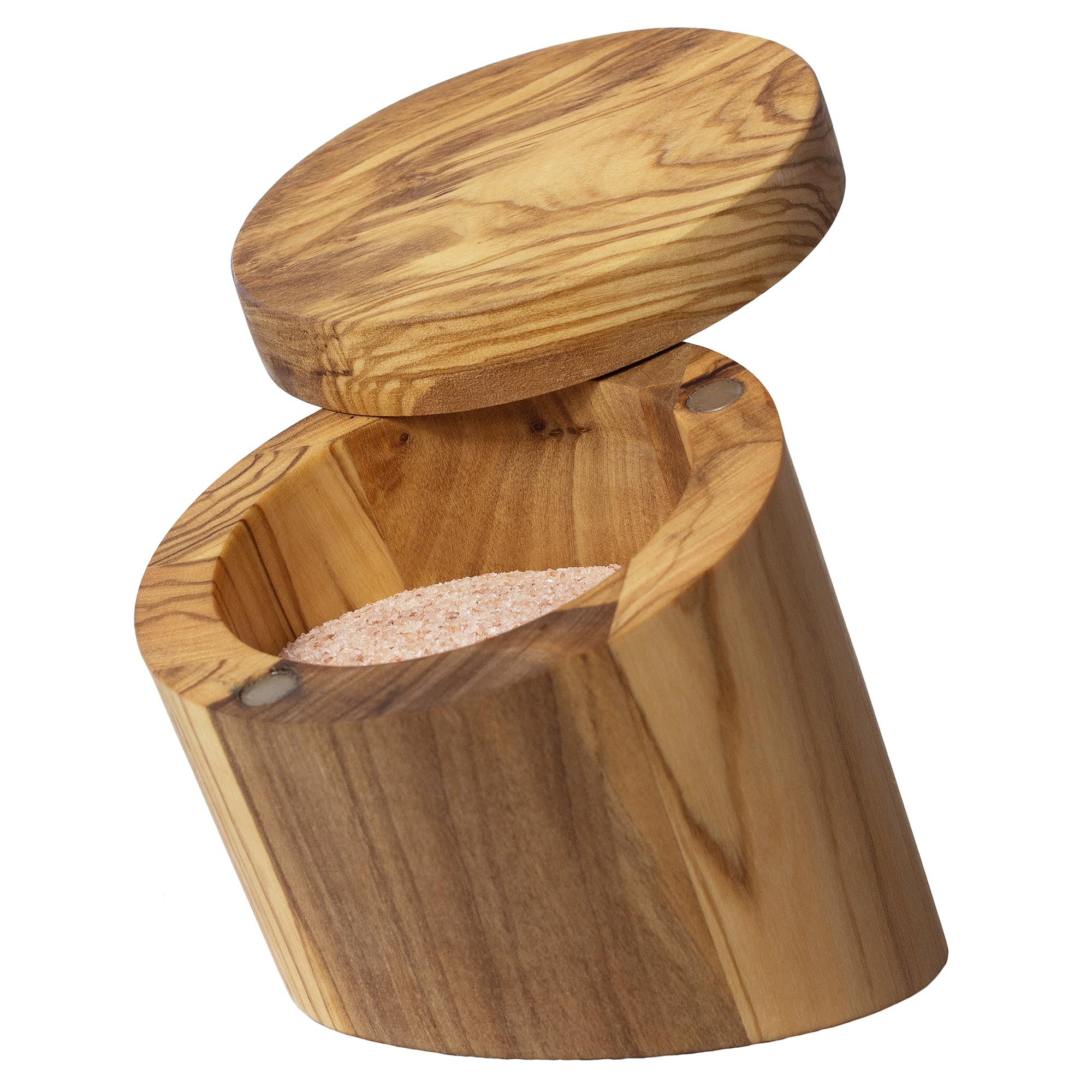 Amazon.com: Totally Bamboo Rock & Branch Olive Wood Angled Salt