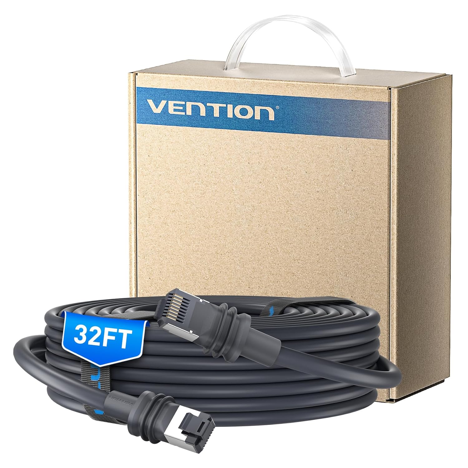 VENTION Starlink Gen 3 Cable 35ft, 32/50/75/100/150ft Starlink Ethernet Replacement & Extension Cable, High-Speed Waterproof UV Resistant for Star Link V3 Satellite Accessories