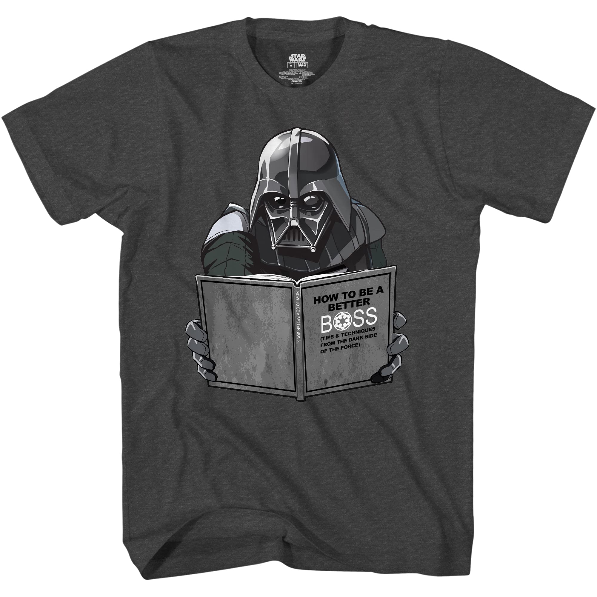 Star WarsImproving Darth Vader How to Be A Better Boss Men's Graphic T-Shirt for Adults