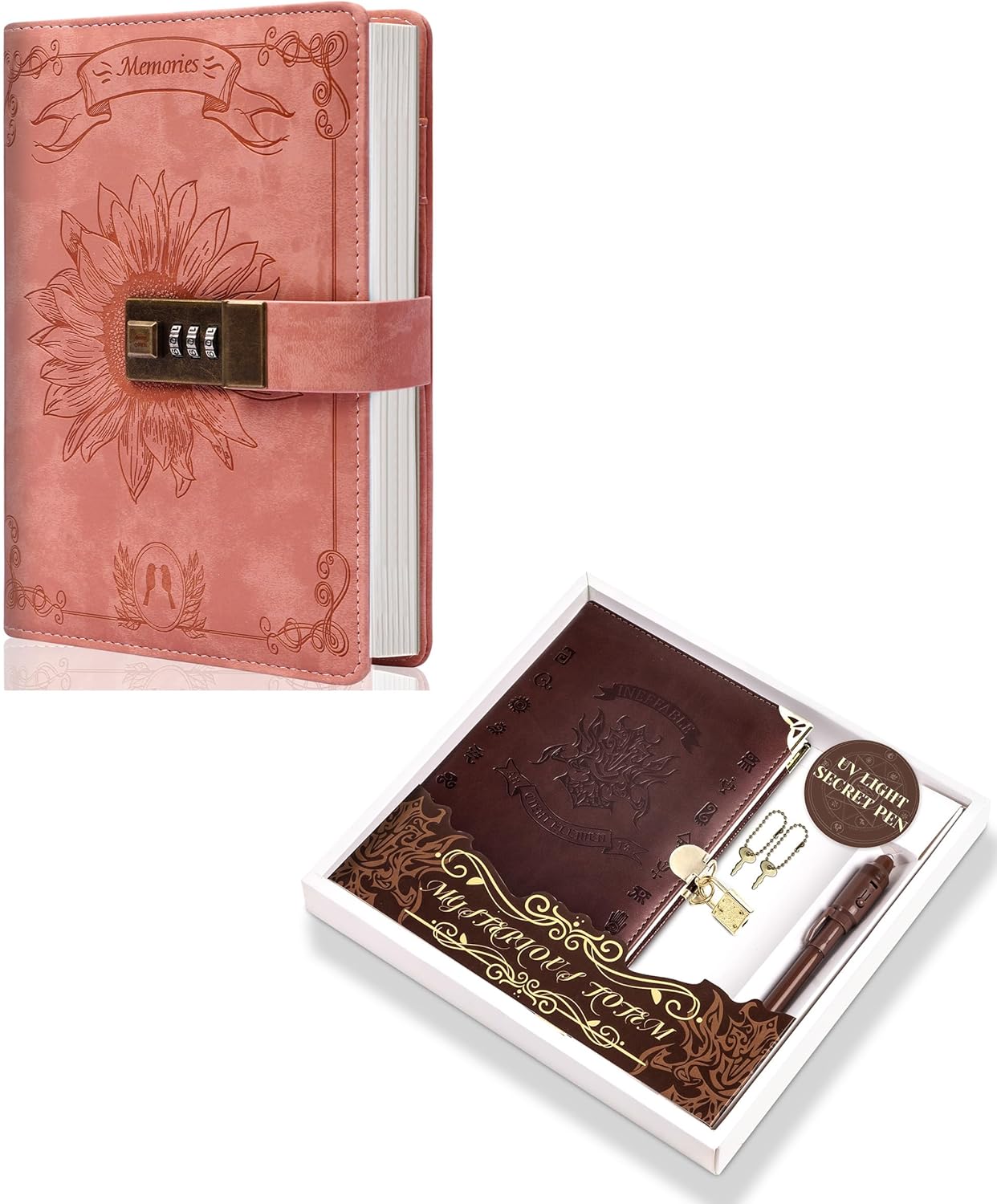 Yoment Secret Diary Gifts for Girls Boys Teens Adults