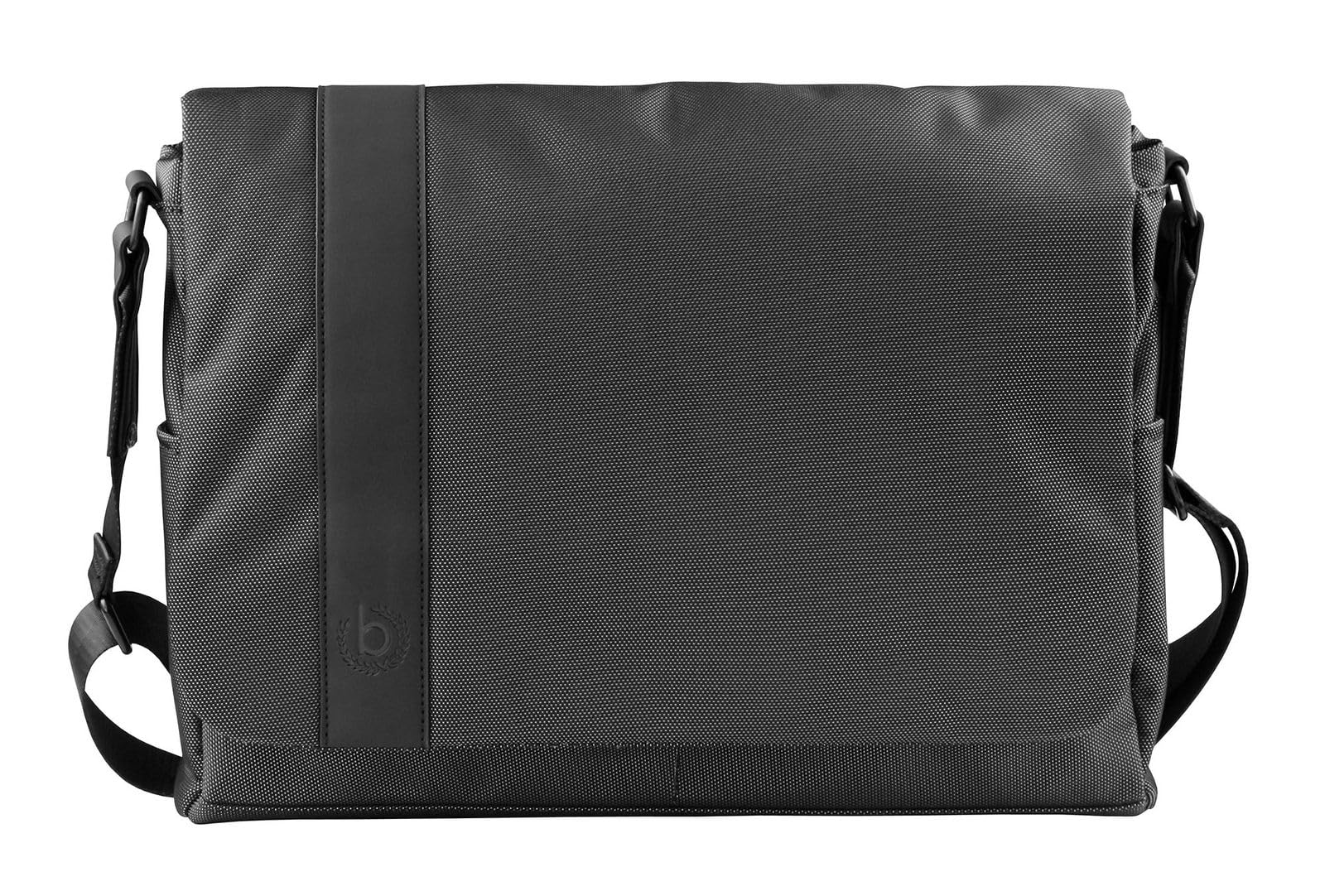 bugatti Domani Messenger Bag Unisex Umhängetasche, Grau