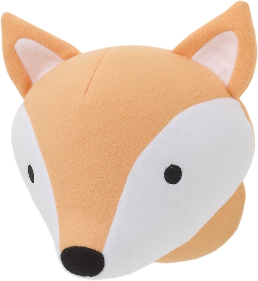 plush animal heads for nursery