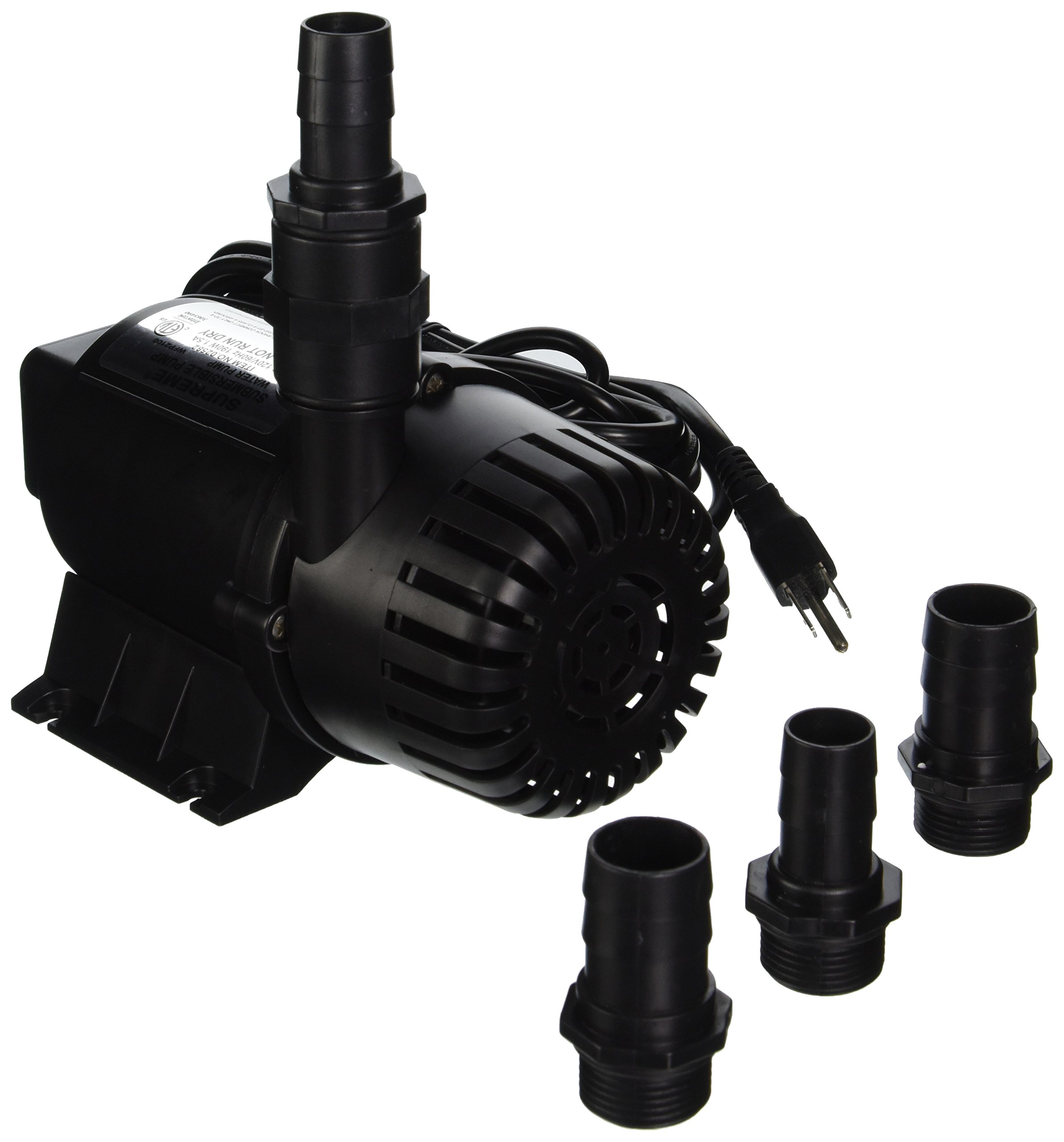 Danner Manufacturing, Inc. Supreme 2100 GPH, HY-Drive Magnetic Drive Water Pump, 02582