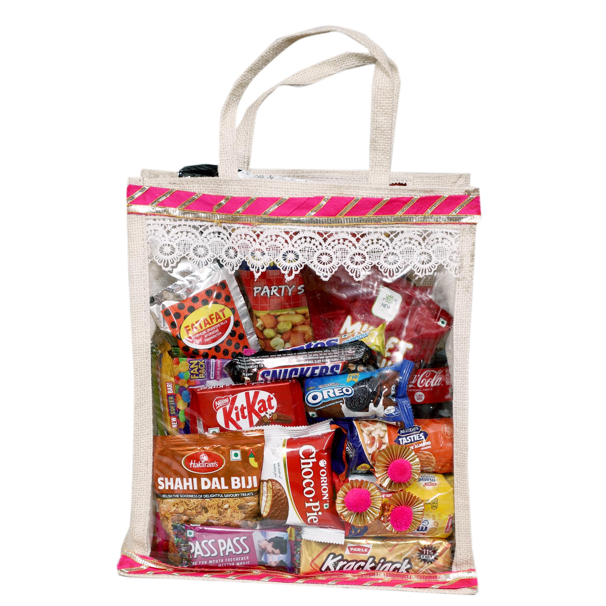 Festive Assorted Snacks and Treats Gift Bag – Premium Selection for Celebrations Full Of Chocolates, Candies, Snacks /Festive Snack and Sweets Gift Bag – Assorted Treats & Goodies / Wedding Gift / Welcome Gifts For Guests in Rooms / Travel Food Bag / Picnic Bag For Family / Corporate Travel Gifting .-image-19