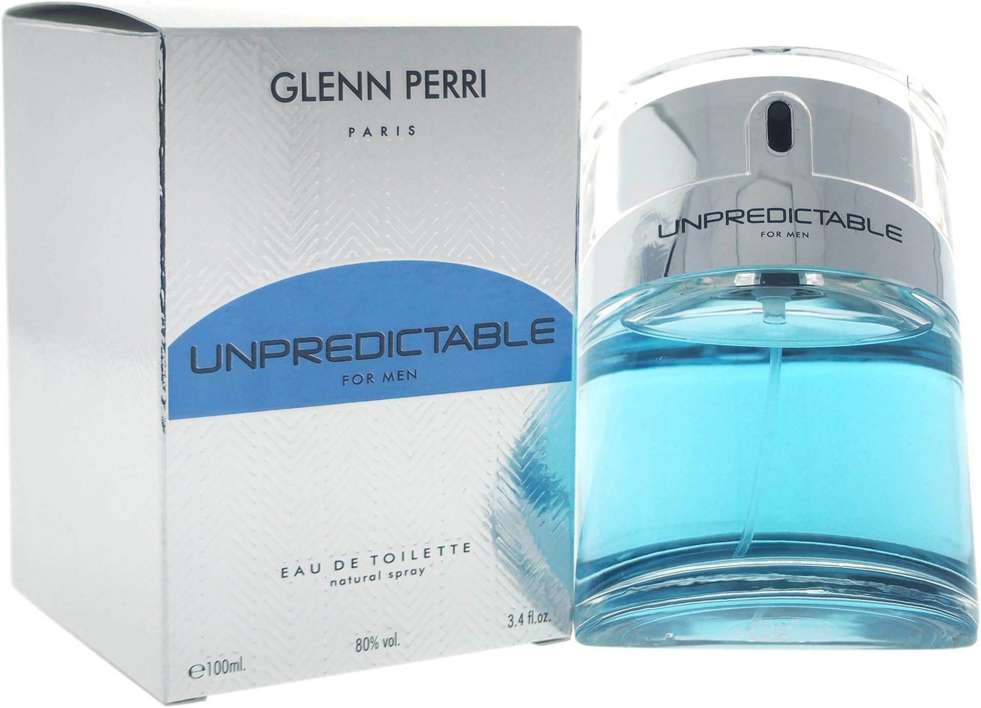 Unpredictable Eau De Toilette Spray for Men, 3.4 Ounce