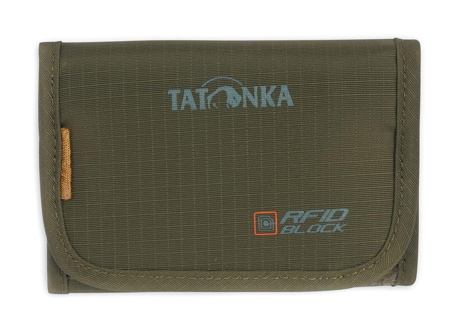 Unisex Polyester Folder RFID Blocking Wallet BVN/Olive-image-25