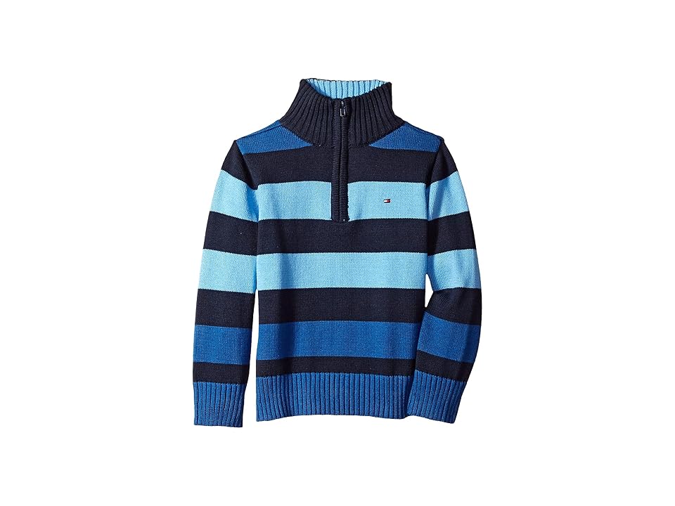 

Tommy Hilfiger Kids Randy Sweater (Toddler/Little Kids) (Monaco Blue) Boy's Sweater