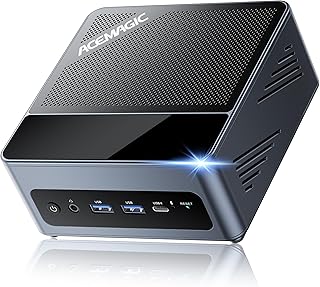 【3年メーカー保証】ACEMAGIC F5A ミニpc AMD Ryzen 7 H255 【7940HSより速い】mini pc 24GB+1TB | OCulink対応｜USB4.0x2｜高速2.5G LANx2｜ミニpc ゲーミング 8K 4画面｜WiFi 6E・BT 5.2｜小型pc Win 11 Pro/オフィス/動画編集/ゲーミングに最適 PCIe4.0 SSDx3増設可