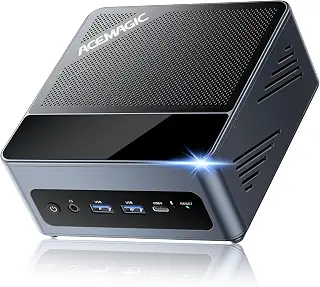 【3年メーカー保証】ACEMAGIC F5A ミニpc AMD Ryzen 7 H255 【7940HSより速い】mini pc 24GB+1TB | OCulink対応｜USB4.0x2｜高速2.5G LANx2｜ミニpc ゲーミング 8K 4画面｜WiFi 6E・BT 5.2｜小型pc Win 11 Pro/オフィス/動画編集/ゲーミングに最適 PCIe4.0 SSDx3増設可