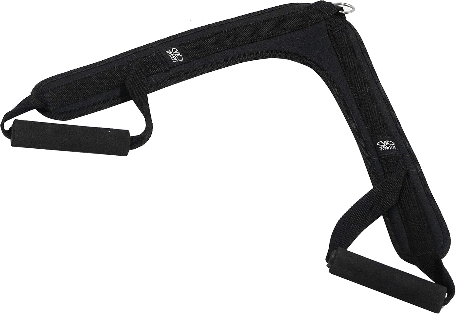 Valor Fitness Cable Machine Attachments - Tricep Rope, V-Bar, Single D-Handle, Rotating Straight Bar, Ankle Strap, Ab Crunch Harness, Triangle Chest Pull for Home Gym Equipment