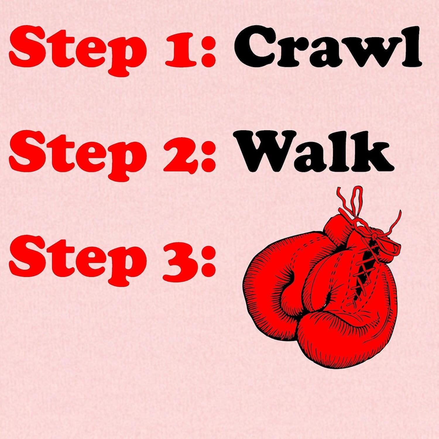 CafePress Crawl Walk Boxing Baby Blanket, Super Soft Newborn Swaddle