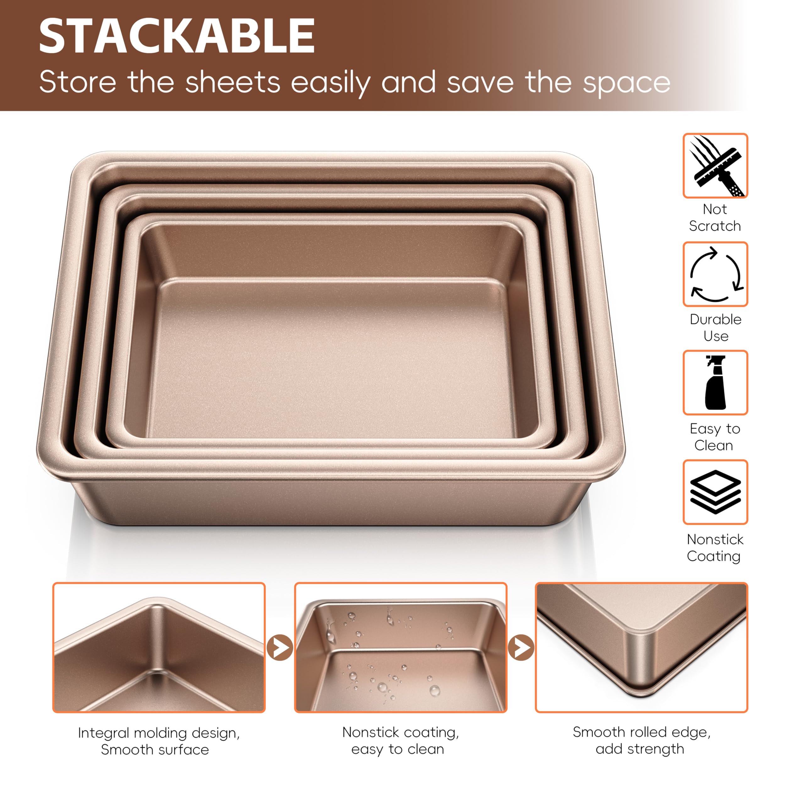 LACOR Deep Oval Dish, 45cm, Silver