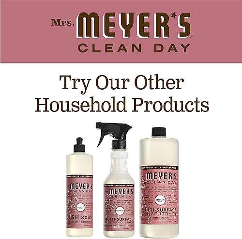 Miniatura 169 de Mrs. Meyer's Clean Day - Detergente líquido para platos, aroma a campanillas azules, fórmula biodegradable, paquete de 3 unidades, 16 fl oz