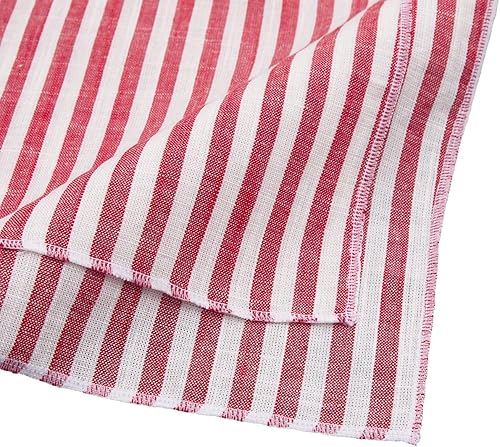 Miniatura 8 de rockcloud 4 manteles individuales de lino y algodón de 17 x 13 pulgadas, lavables a máquina, para decoración de mesa de comedor, cocina, hogar,