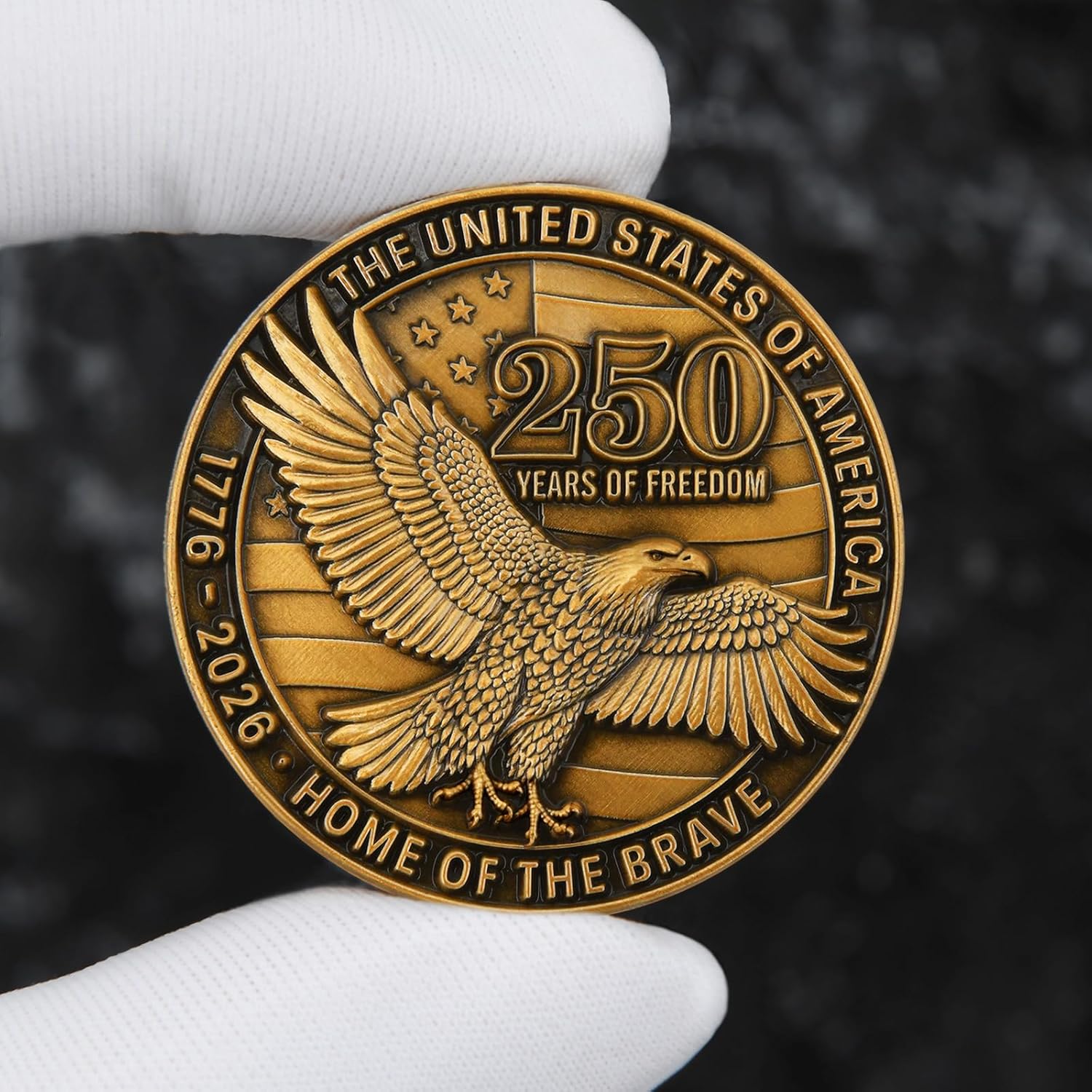 United States of America 250th Anniversary Commemorative Coin Set - Liberty & Courage 1776-2026 (5-Piece)