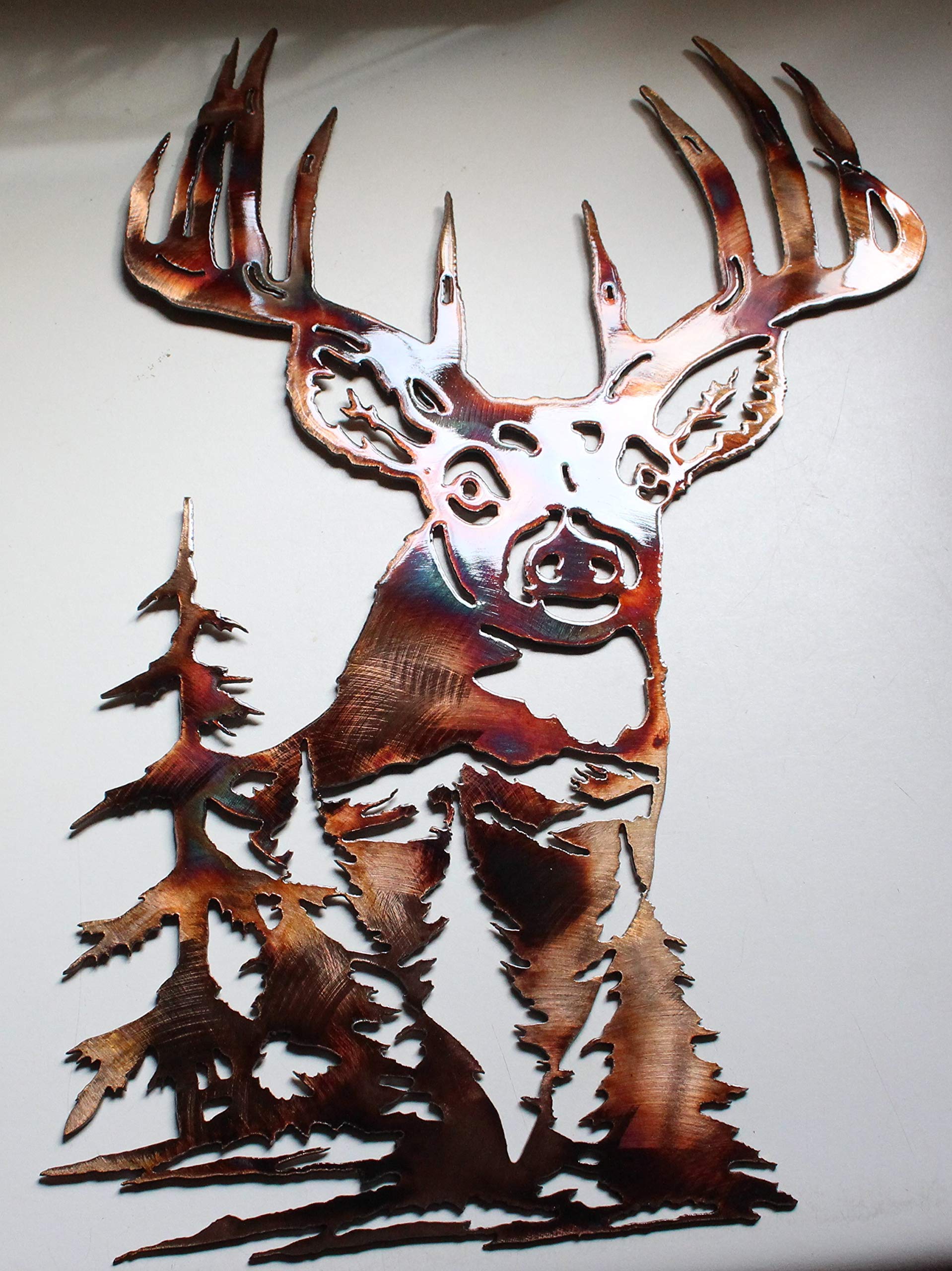 Whitetail Deer Metal Wall Art 19