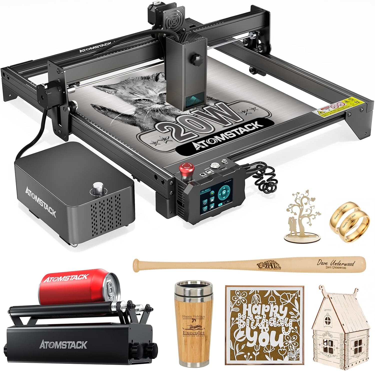 ATOMSTACK A20 PRO Laser Engraver 20W Output Power, Kuwait Ubuy