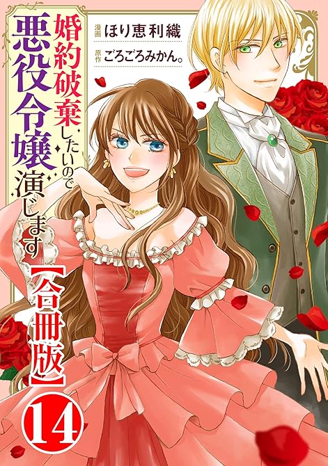 婚約破棄したいので悪役令嬢演じます【合冊版】14の表紙イラスト