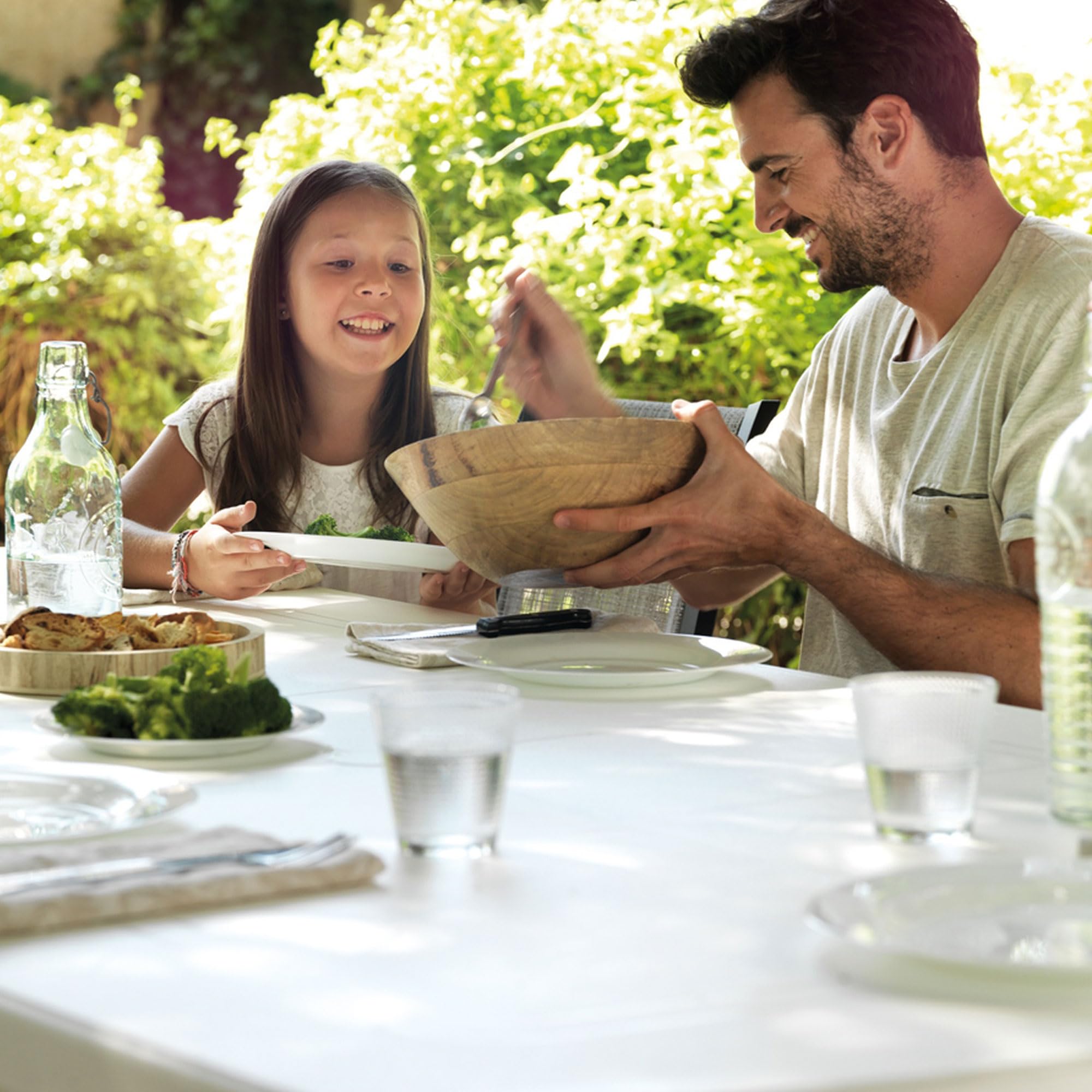 Shaf SP Berner Atlantic | Mobili da Giardino per Esterni - Tavolo da Pranzo allungabile da Esterno | Tavolo allungabile da Giardino Fino a 225 cm | Prodotto in Spagna con Materiali riciclati