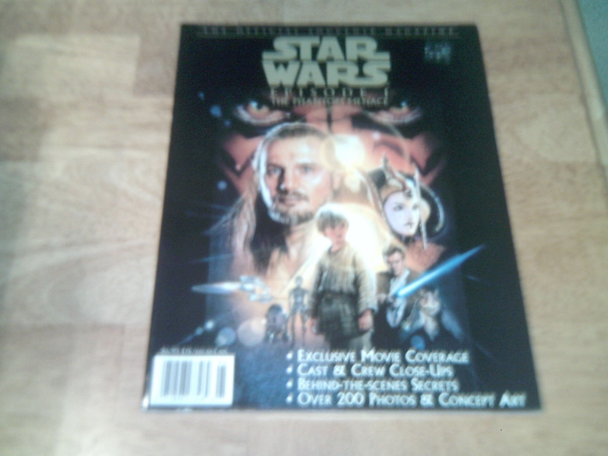 Cream Magazine Limited STAR WARS スターウォーズ Star Wars Episode 1 the Phantom Menace Official Souvenir Magazine