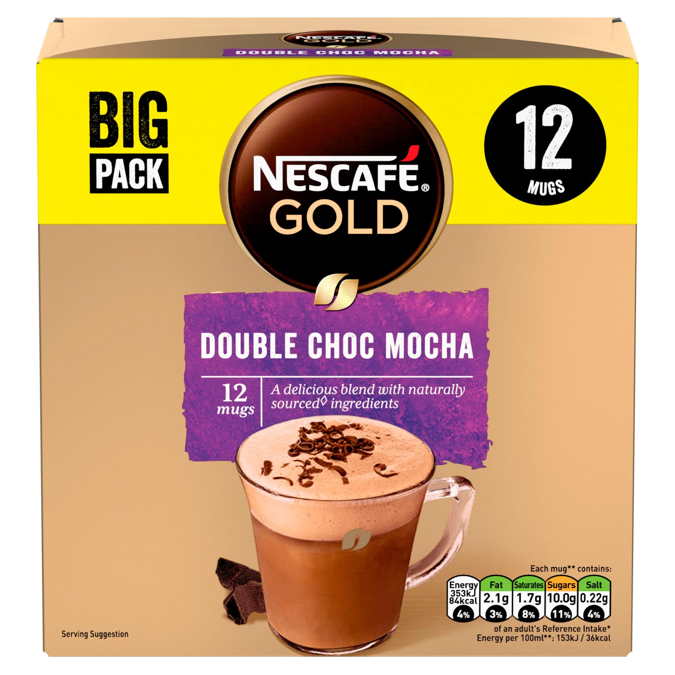 Nescafé Gold Double Choc Mocha 12 x 20.9g (250.8g) : Amazon.co.uk