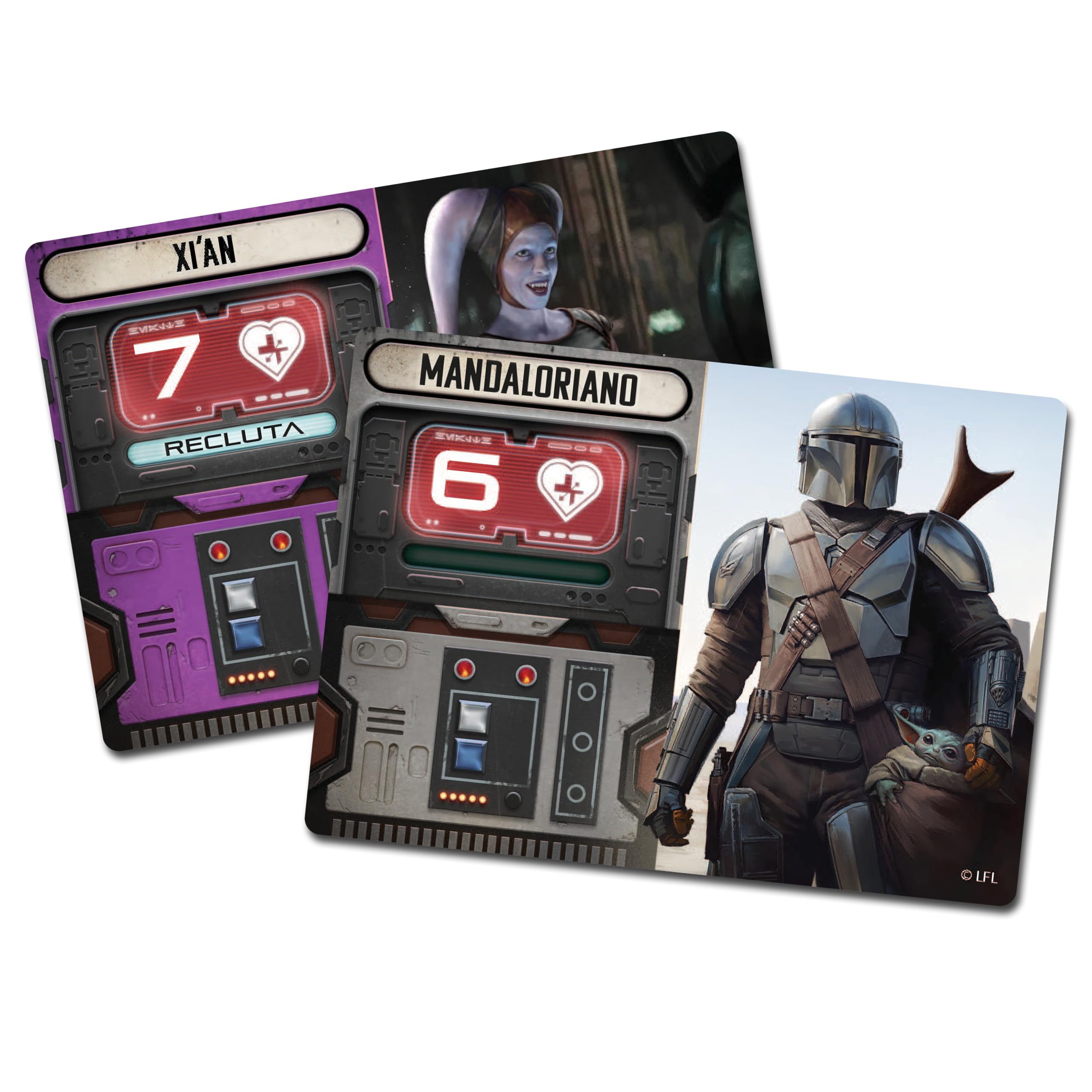 Asmodee – THE MANDALORIAN ADVENTURES – Diventate gli Eroi Completando Tutte le Missioni – Gioco da Tavolo Collaborativo Strategico – Idea Regalo Star Wars – 1-4 Giocatori – 12+ Anni – Ed. in Italiano