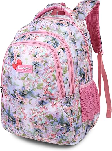 BEAUTY GIRLS BY HOTSHOT 1577 |School Bag|Tuition Bag|College Backpack|For Girls & Women|18 Inch|30 L Waterproof School Bag