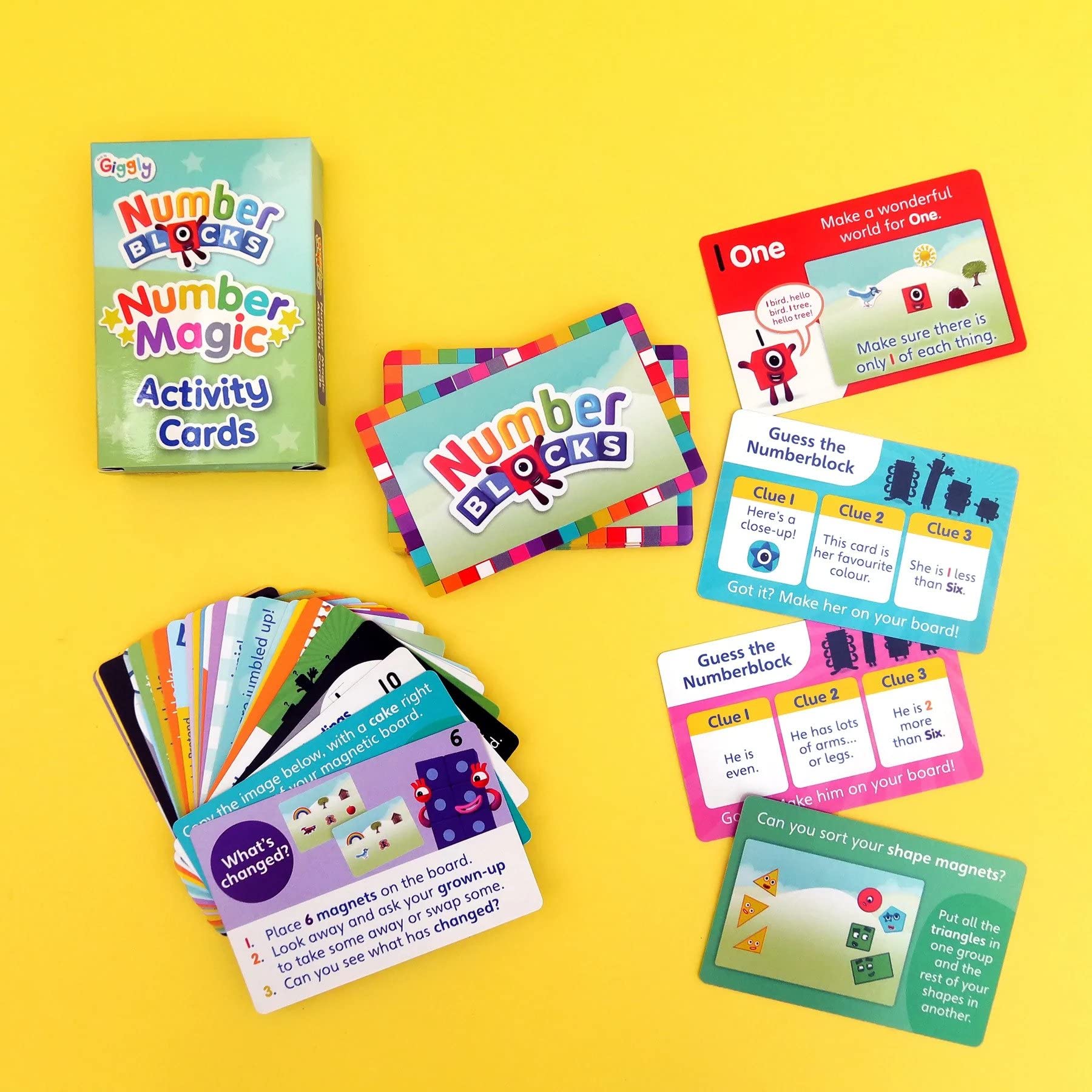 Numberblocks Magnetic Number Magic Set. Master numbers 1-10. Early 