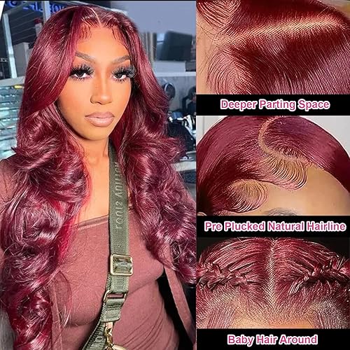 Miniatura 9 de Wear and Go - Peluca sin pegamento precortada de encaje para principiantes, pelucas de encaje frontal HD, cabello humano prearrancado para mujeres