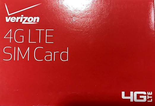 LTE 4G micro SIM Card Retail Packaging