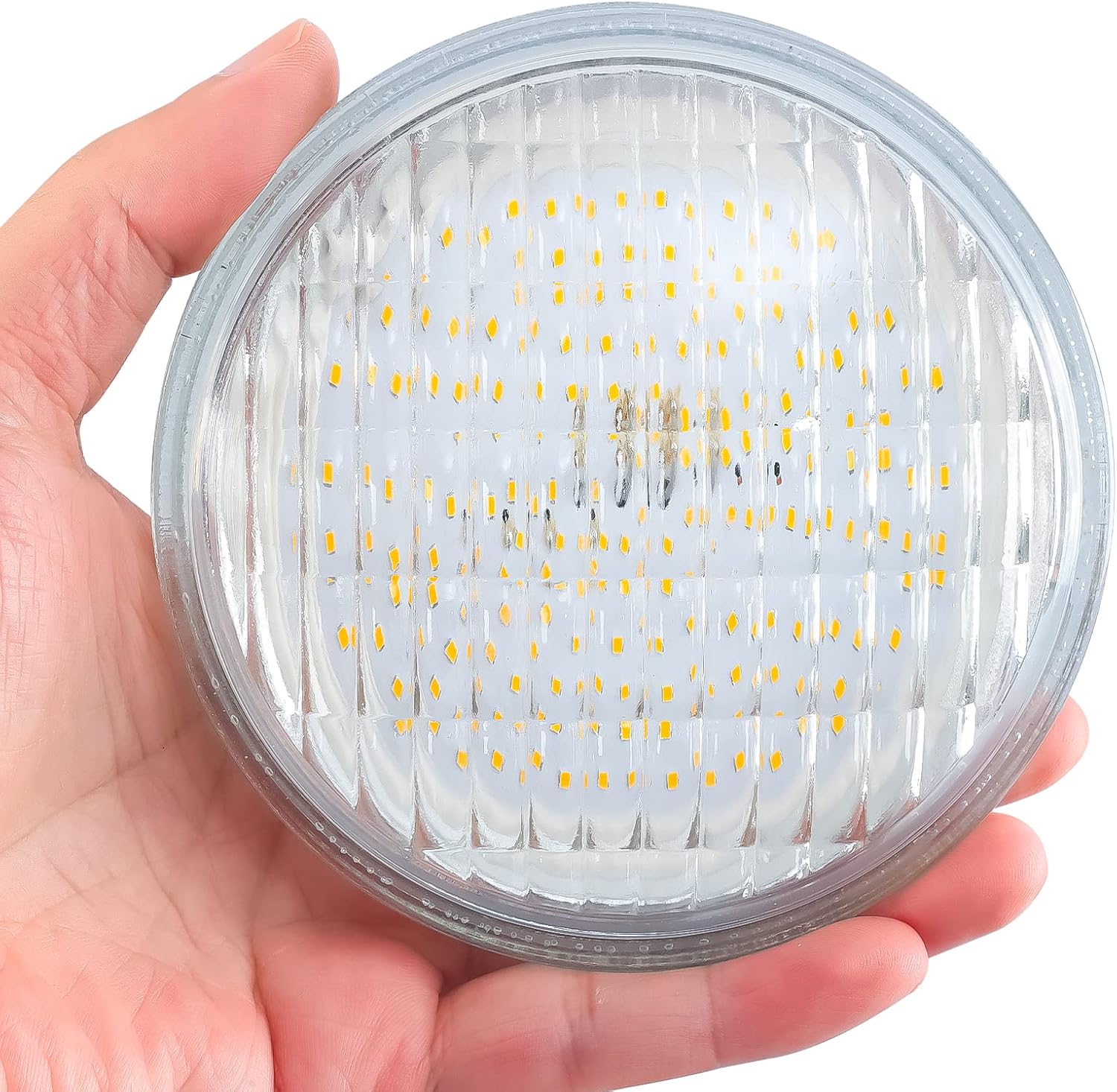 Haian Support Water Resistant PAR36 LED Landscape Bulb,9W 900LM 3000K Warm White,12V AC/DC,4 Pack,Ideal for Landscape Lighting, Off-Road & RV Vehicles, Tractors