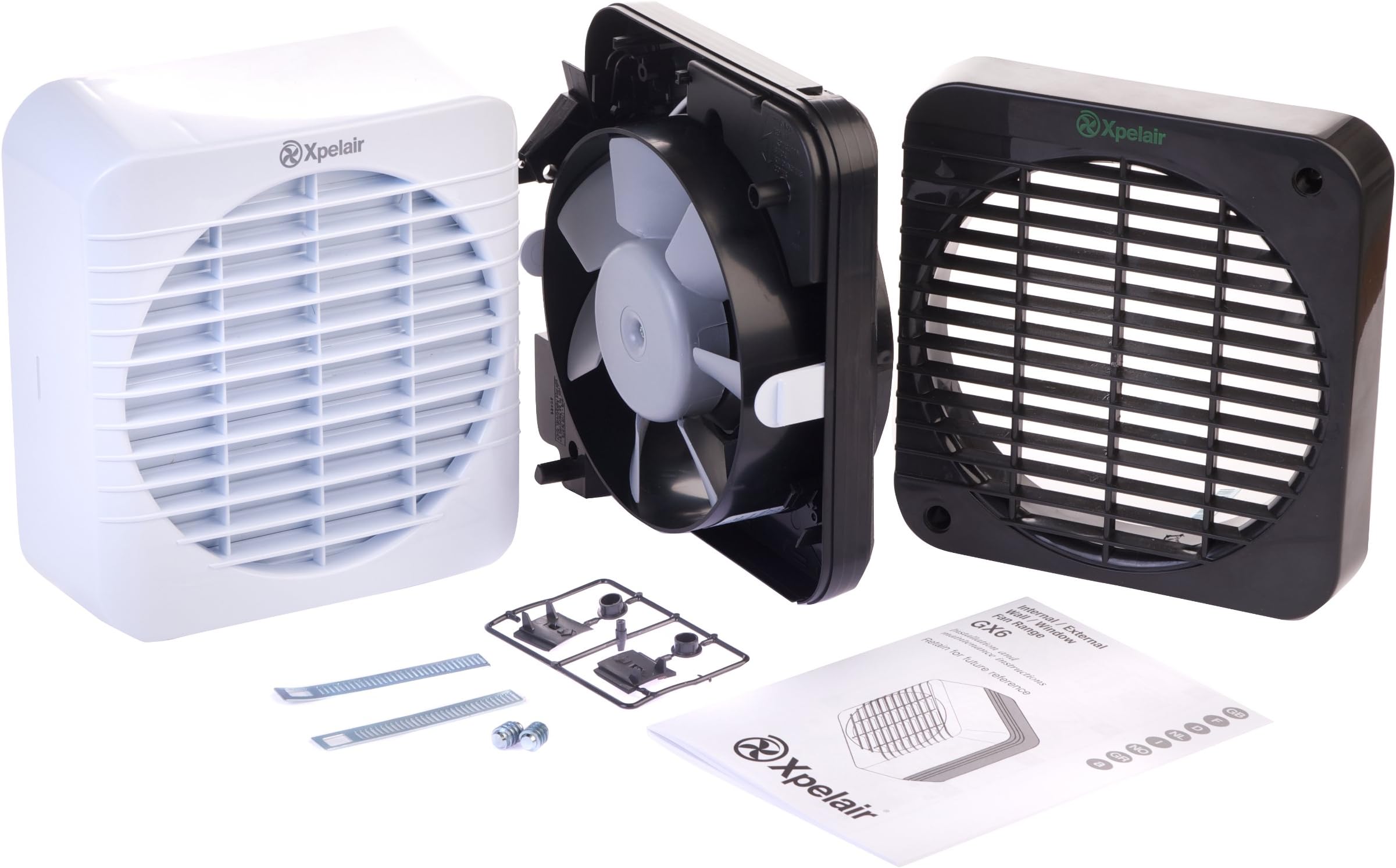 Xpelair GX6 Kitchen Window, Panel or Wall Extractor Fan
