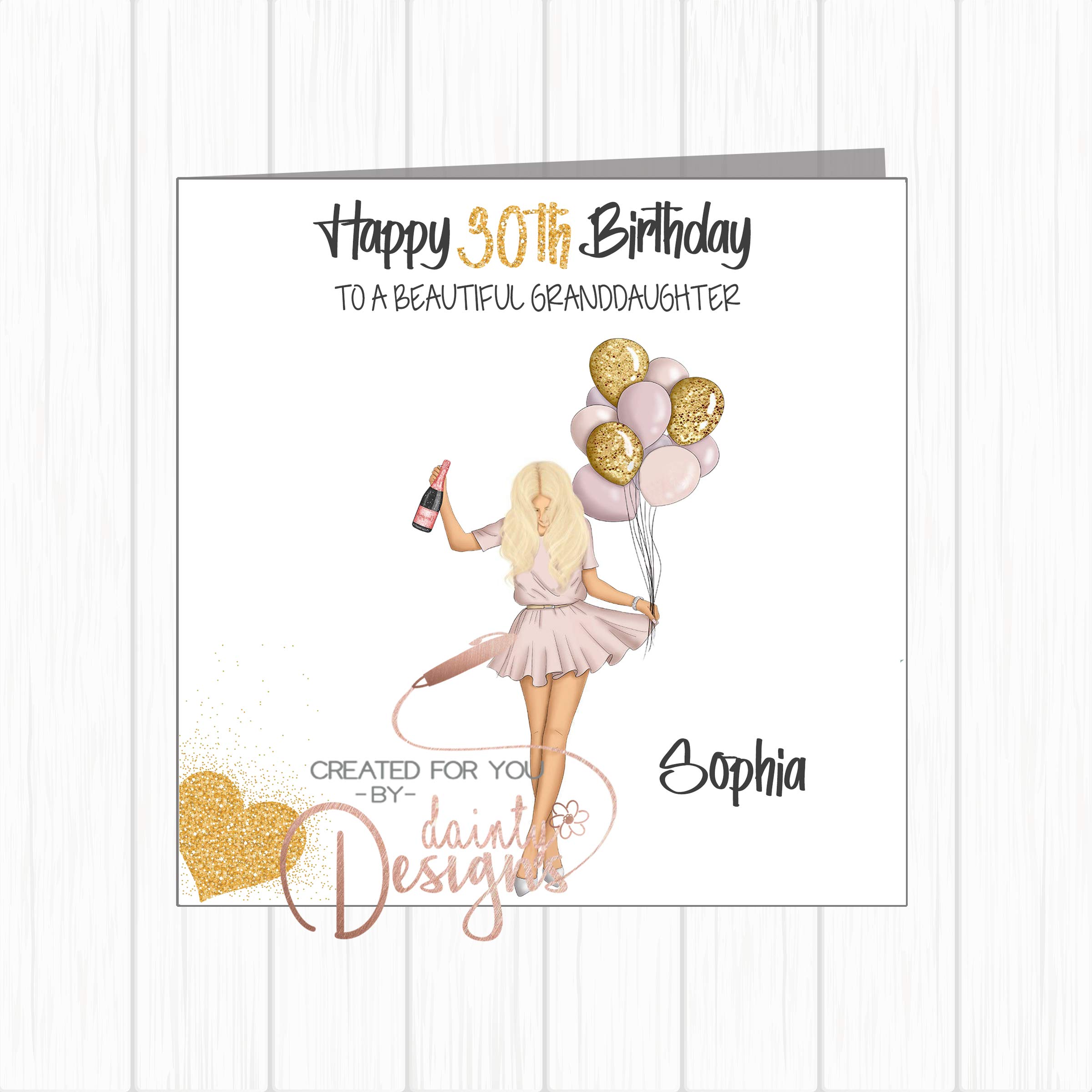 Fathers Day Card From Daughter Personalised Birthday Card For - Foto 6