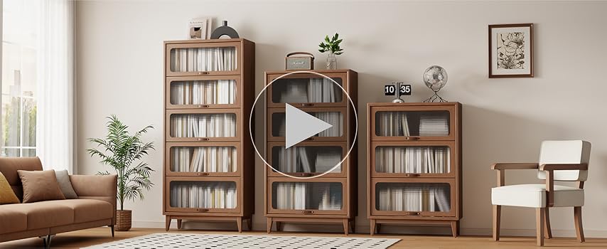 Amazon.com: AnywaysWood Solid Wood Bookcase 4-tire with