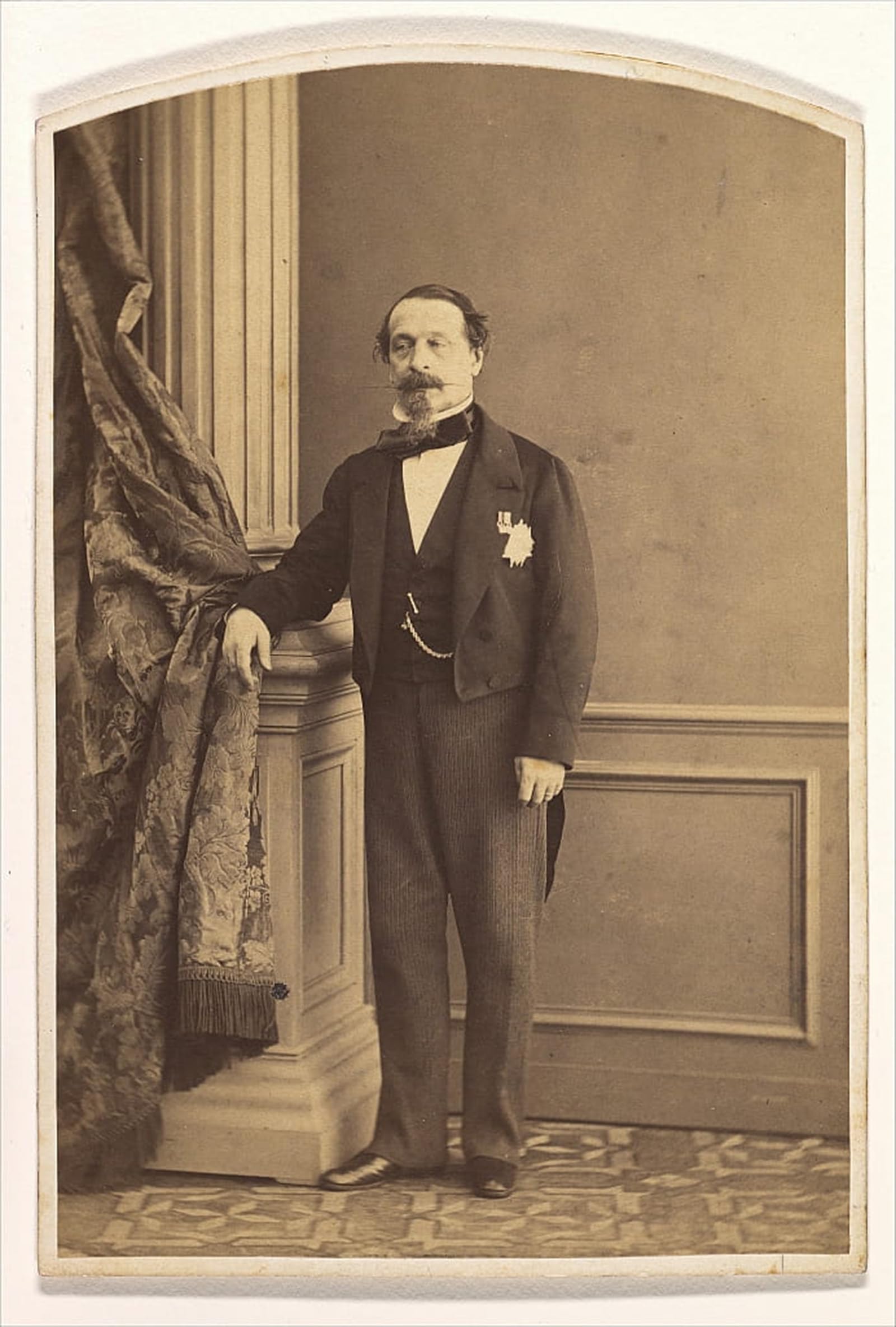 SERENDIPITP Retro Picture Poster Wall Art Pictures Painting Emperor Napoleon Iii March by Olympe Aguado Wall Art Canvas Print for Wall Decor 60x90cm