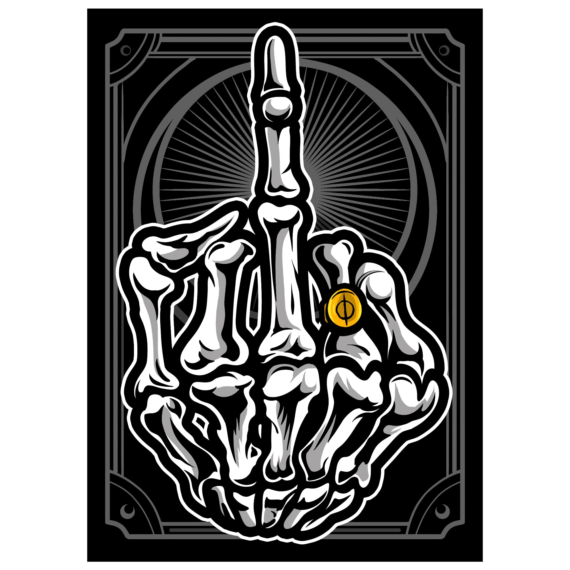 MTG (Phyrexian FU) - 100ct Matte TCG Card Art Sleeves by Ai Armor