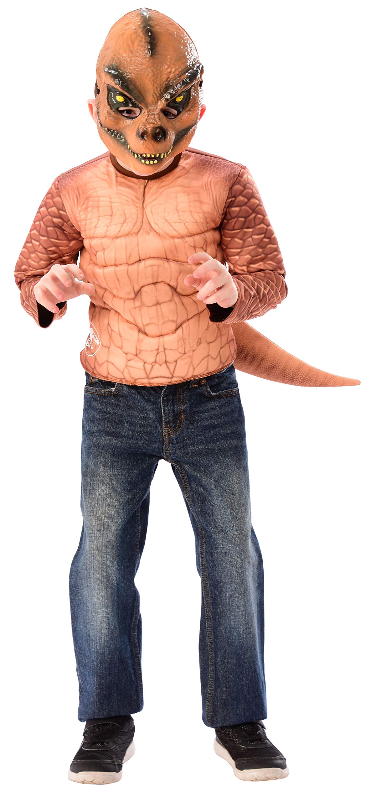 Imagine By Rubie'S Child'S Jurassic World Deluxe T-Rex Costume Top Set, Small
