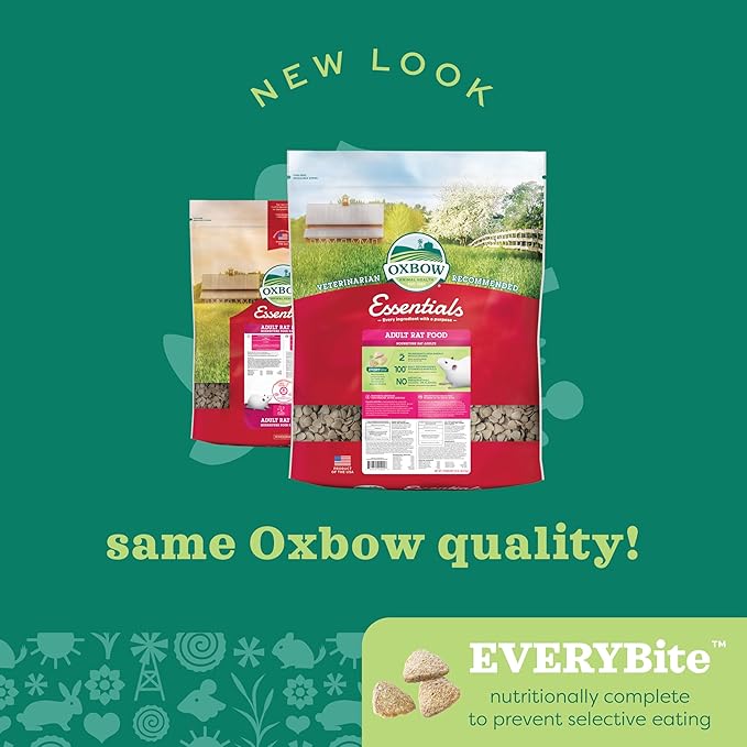 Oxbow Essentials Comida Para Ratas Adultas 20 lb miniatura 8