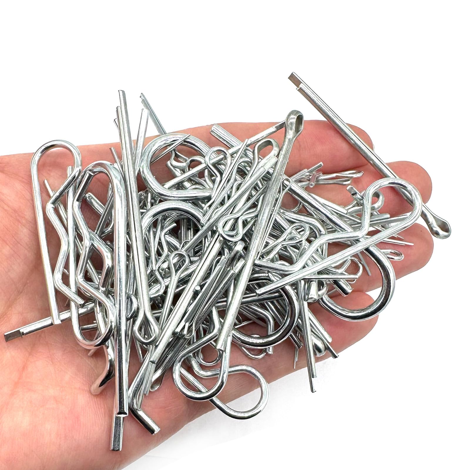 Snapklik.com : 105 Pcs R Pins And Cotter Pins Assortment Kit-6 Sizes ...