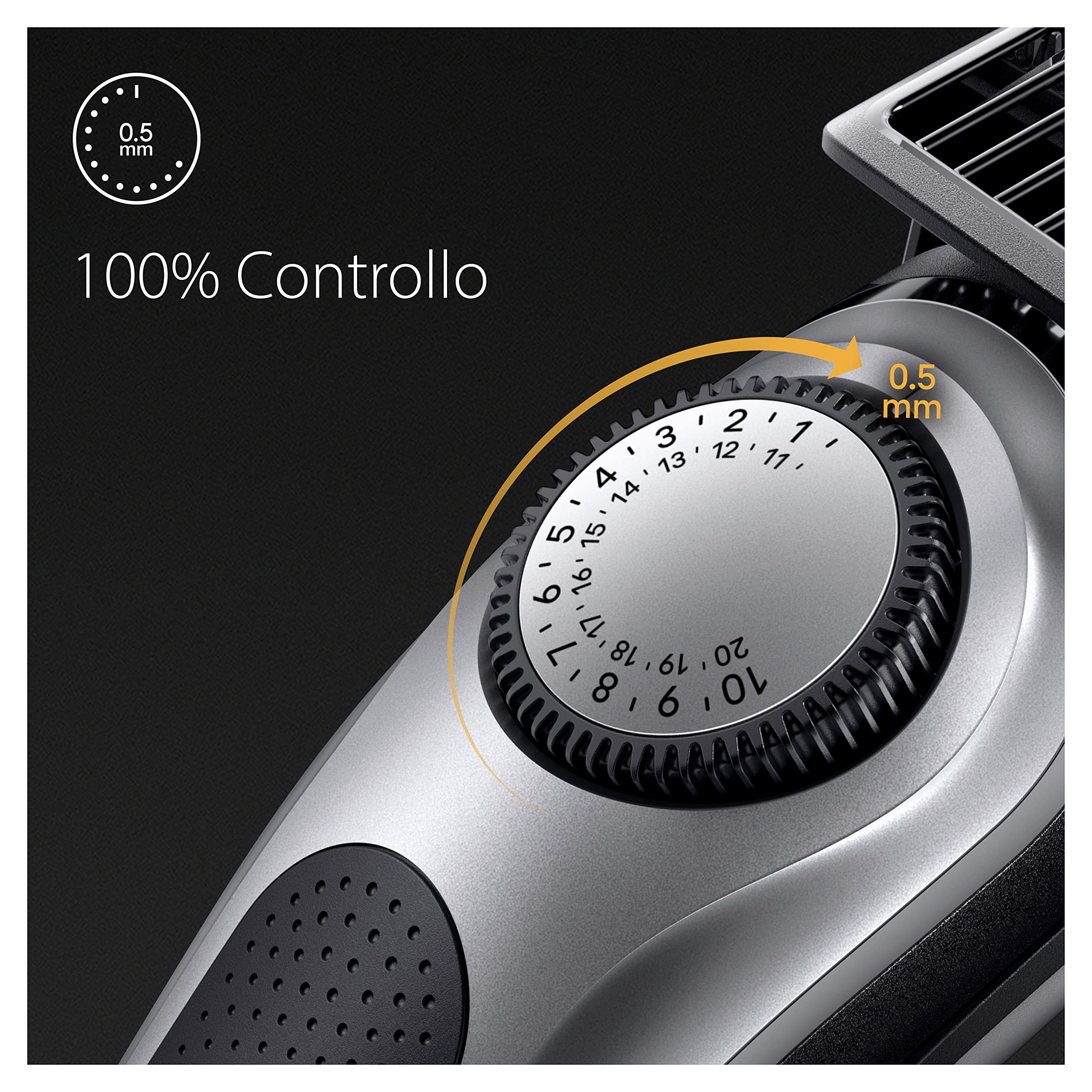 Braun Series 7 RASOIO ELETTRICO BARBA Con lama barba Problade, REGOLABARBA UOMO 40 Lunghezze, Accessori Da Barbiere, Base Di Ricarica, Custodia, BT7420 Nero/Verde Elettrico