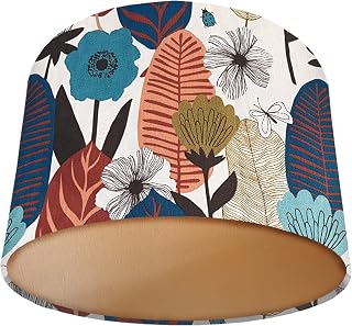 UK Handmade Scandinavian Design Lampshade - Choice of Colours (Gold)