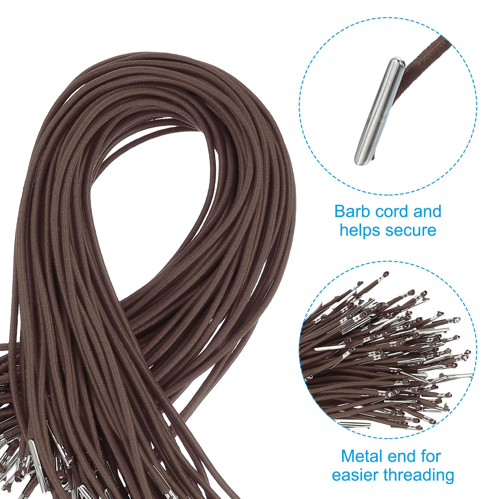 PATIKIL 13 Inch Elastic Barbed Cord - Image 3