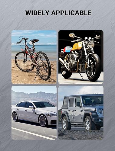 Miniatura 6 de 2 portabrocas de aire de neumáticos de bloqueo de latón con rosca estándar de válvula de neumático adaptador de manguera de inflado de neumáticos