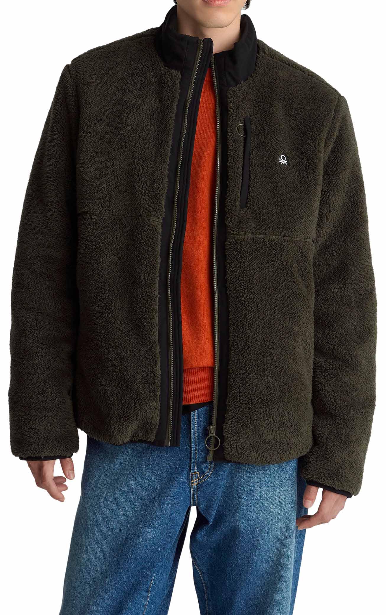 United Colors of Benetton Giubbino 2lneun06y Giacca Uomo