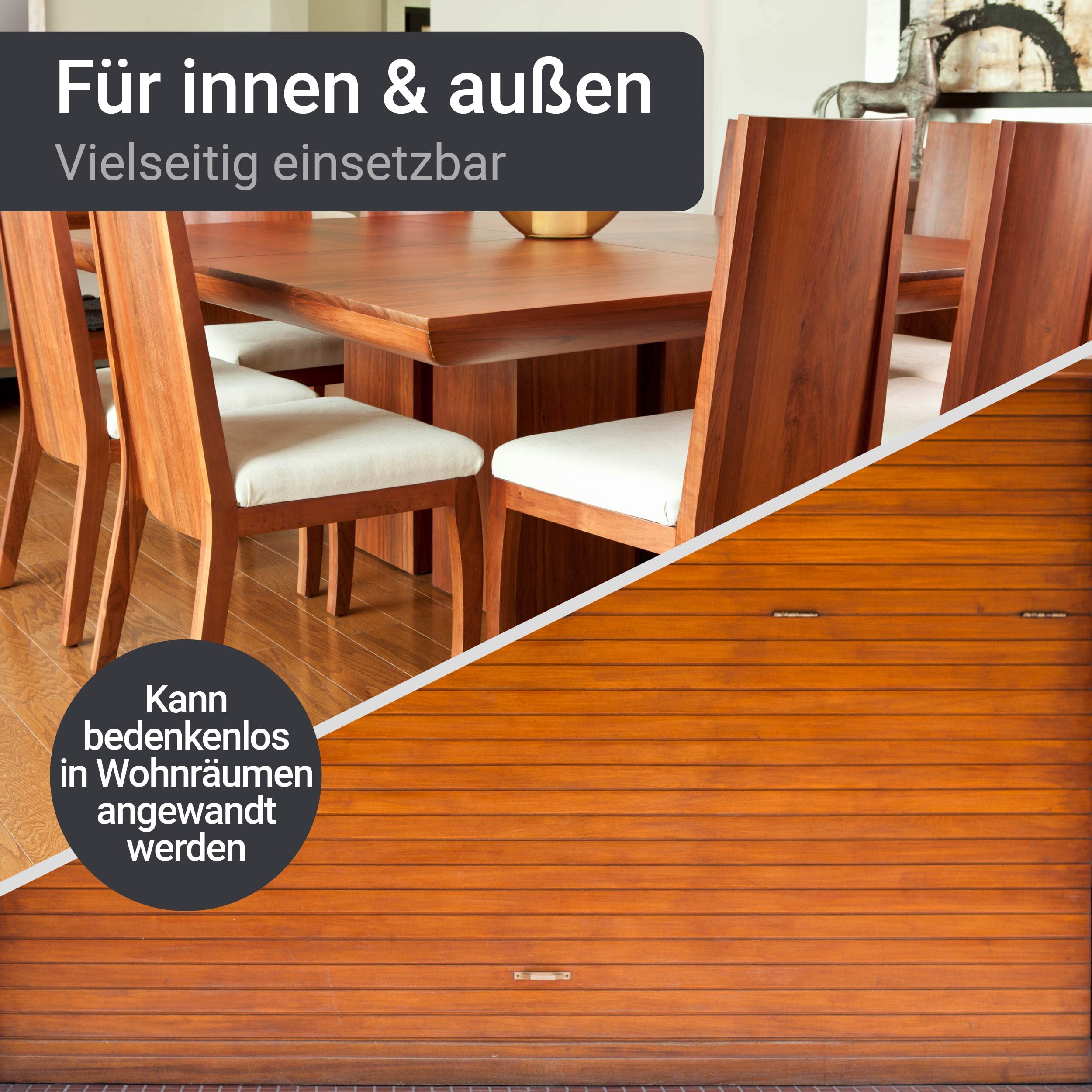 Leinölfirnis 5L Holzöl farblos Leinöl natürlicher Holzschutz Holzpflegeöl W210