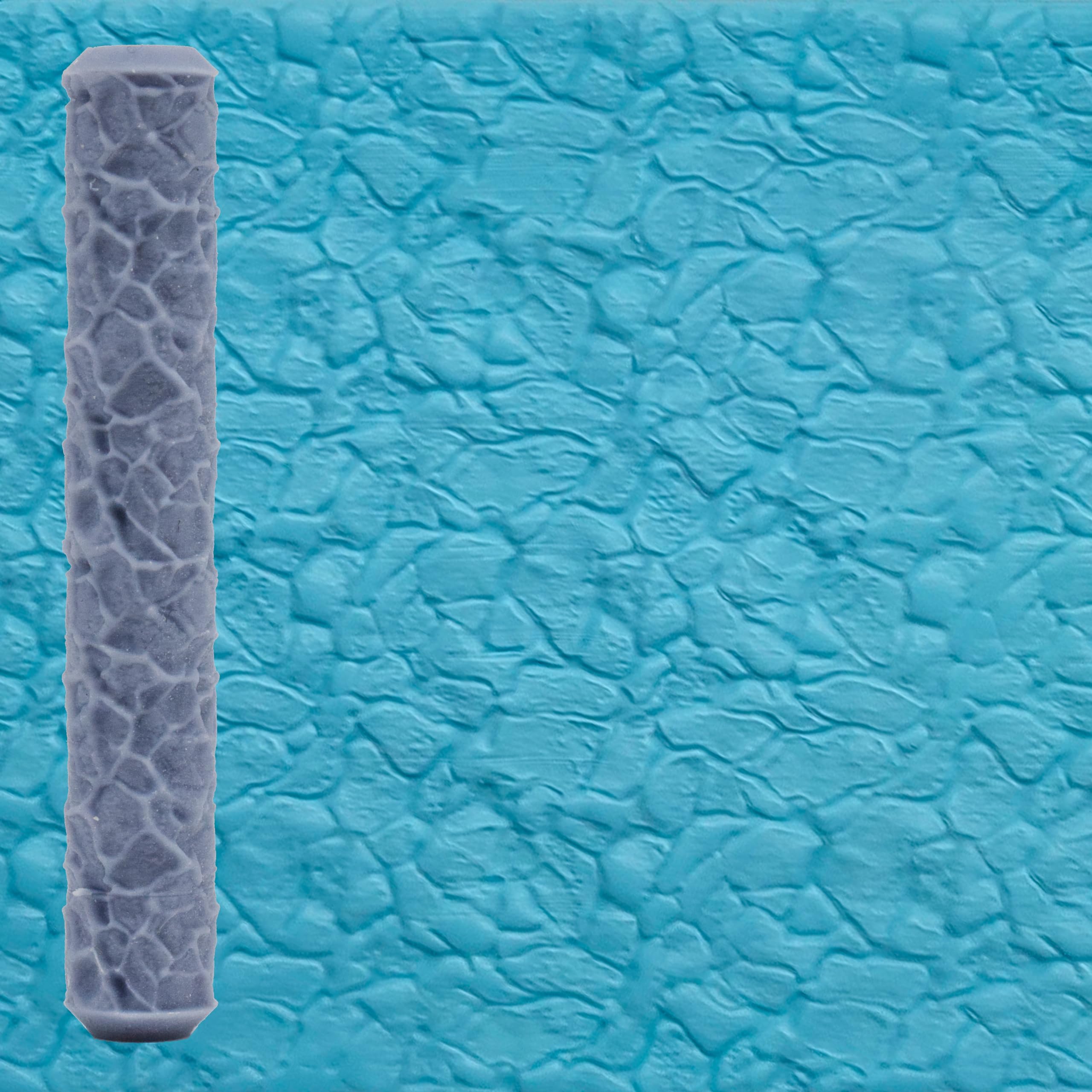 Rullo Per Texture Acrilico Red Palace 115mm – Per Argilla Polimerica, Modellazione E Decorazioni Fai Da Te - 3