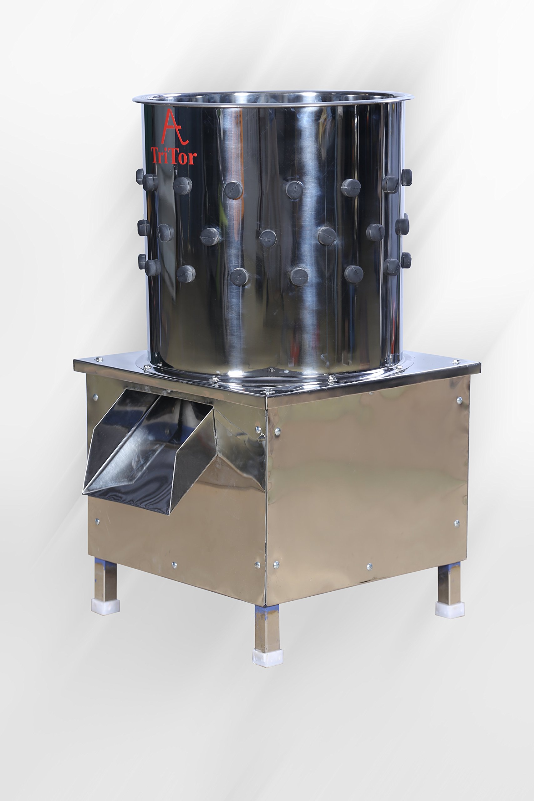 Crompton Greaves 3 Chicken Feather Cleaning Machine - 0.5HP CG Motor/CG 3 Chicken Defeathering Machine/CG 3 Chicken Feather Removing Machine/CG 3 Chicken Feather Peeling Machine-picture-22