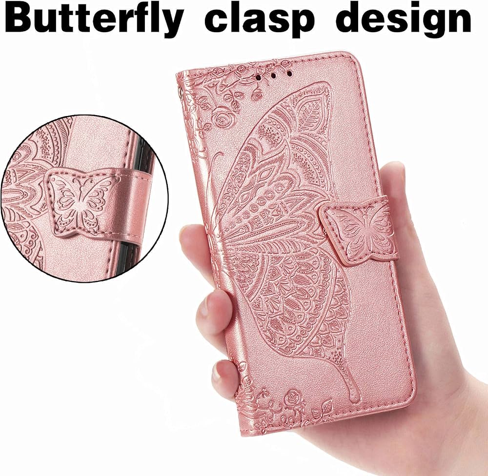 YKNIUFLY Cover per Blackview A52 Pro, Pelle PU Premium Magnetico Flip Case Custodia, Slot per Schede, Portafoglio Cover per Blackview A52 Pro.(Viola chiaro